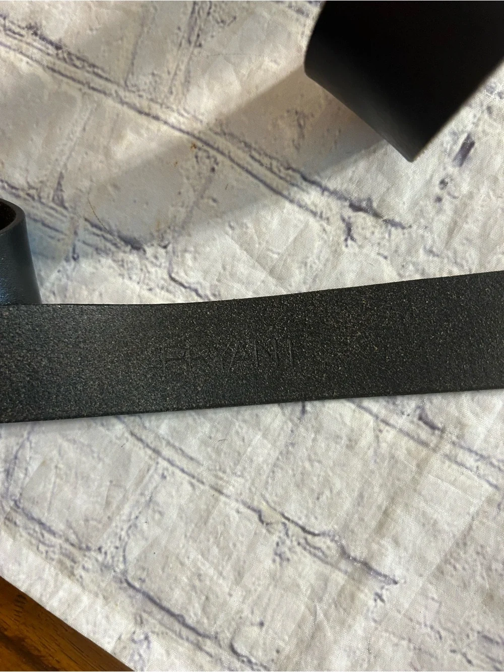 LOT OF (2) BLACK LEATHER CHUNKY SILVER TONE BUCKLES WIDE MEN RUGGED BELTS